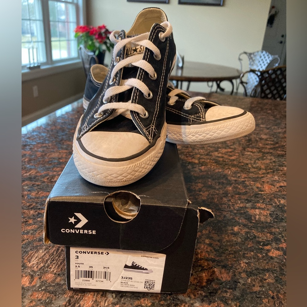 Youth size 3 Converse
